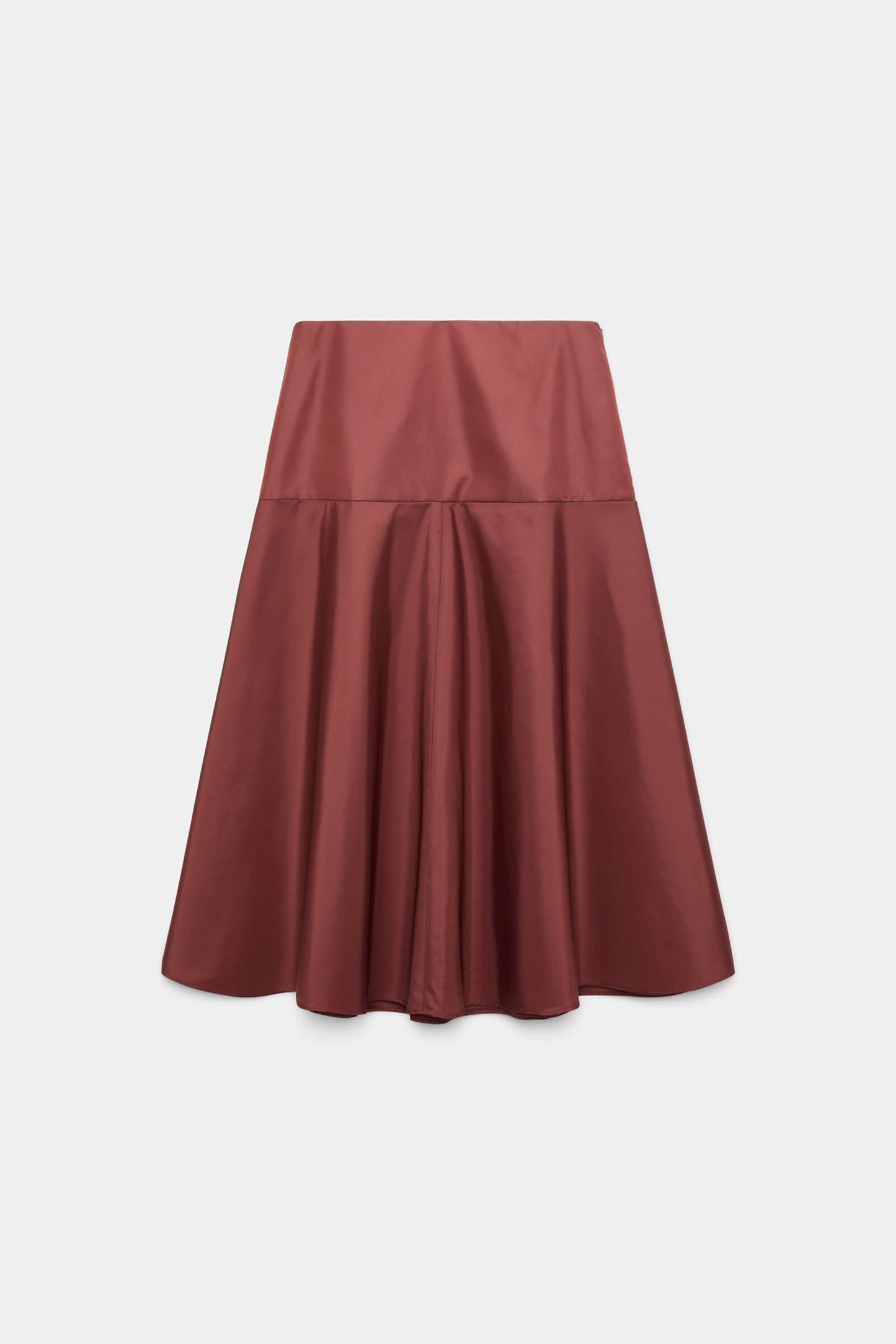 SPORTY ELEGANCE SKIRT- CINNAMON