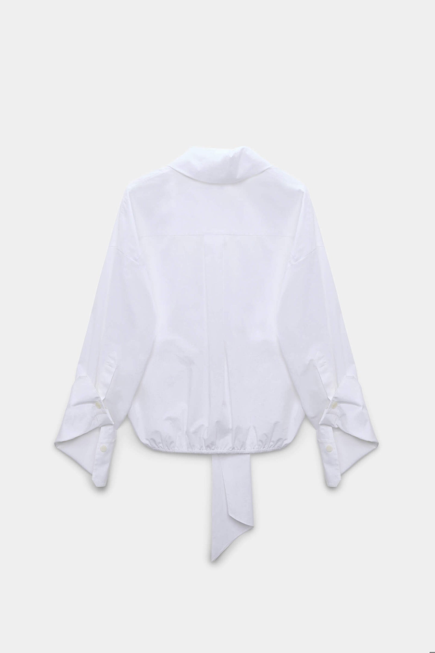 POPLIN POWER BLOUSE