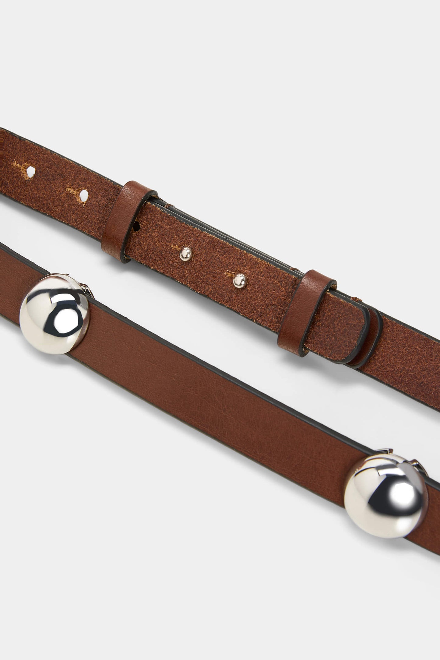 TRUE CUOIO 3cm STUD BELT