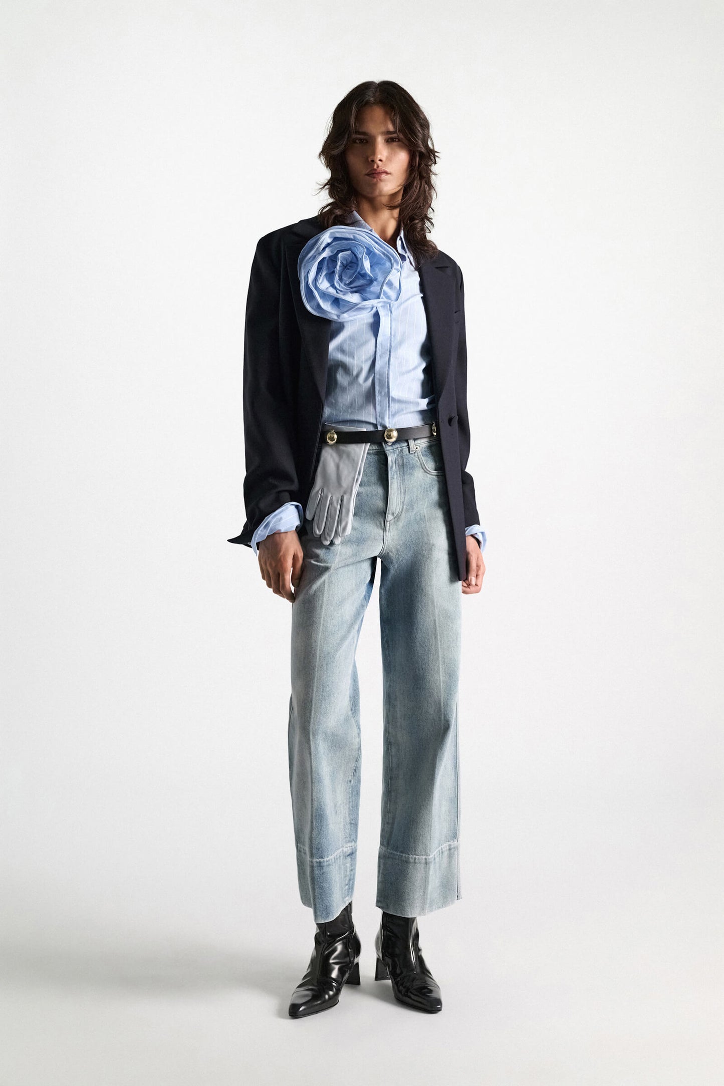 TRUE CUOIO 3cm STUD BELT