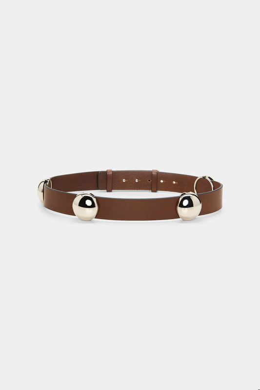 TRUE CUOIO 5cm STUD BELT