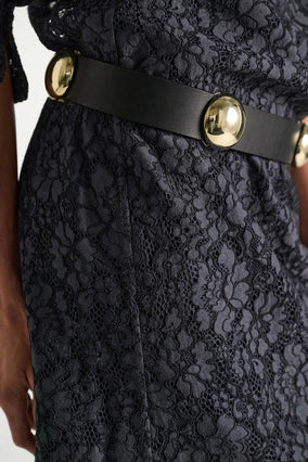TRUE CUOIO 5cm STUD BELT
