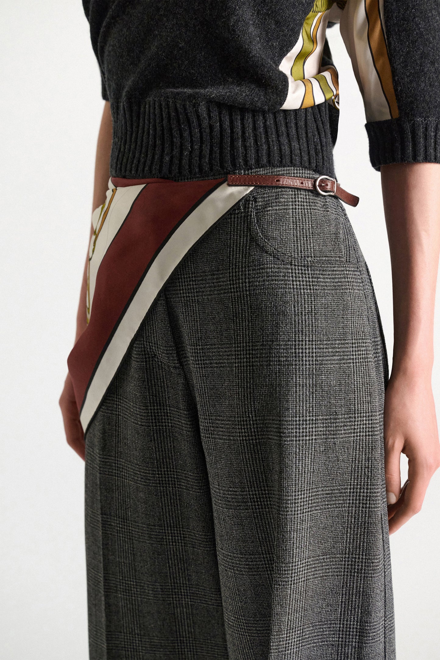 CUOIO SOFTNESS SCARF BELT