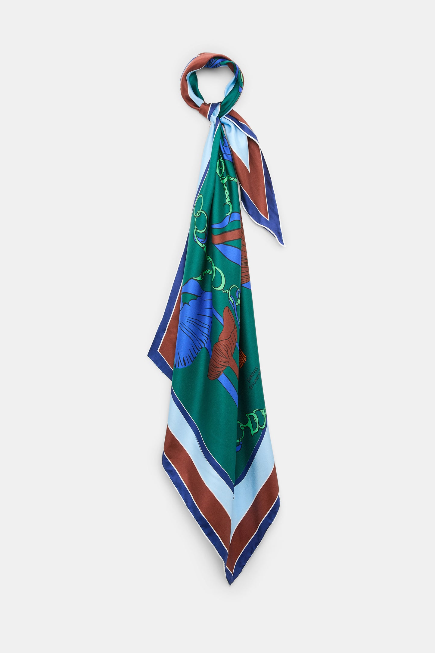 COLORFUL COSMIC FUNGHI SCARF