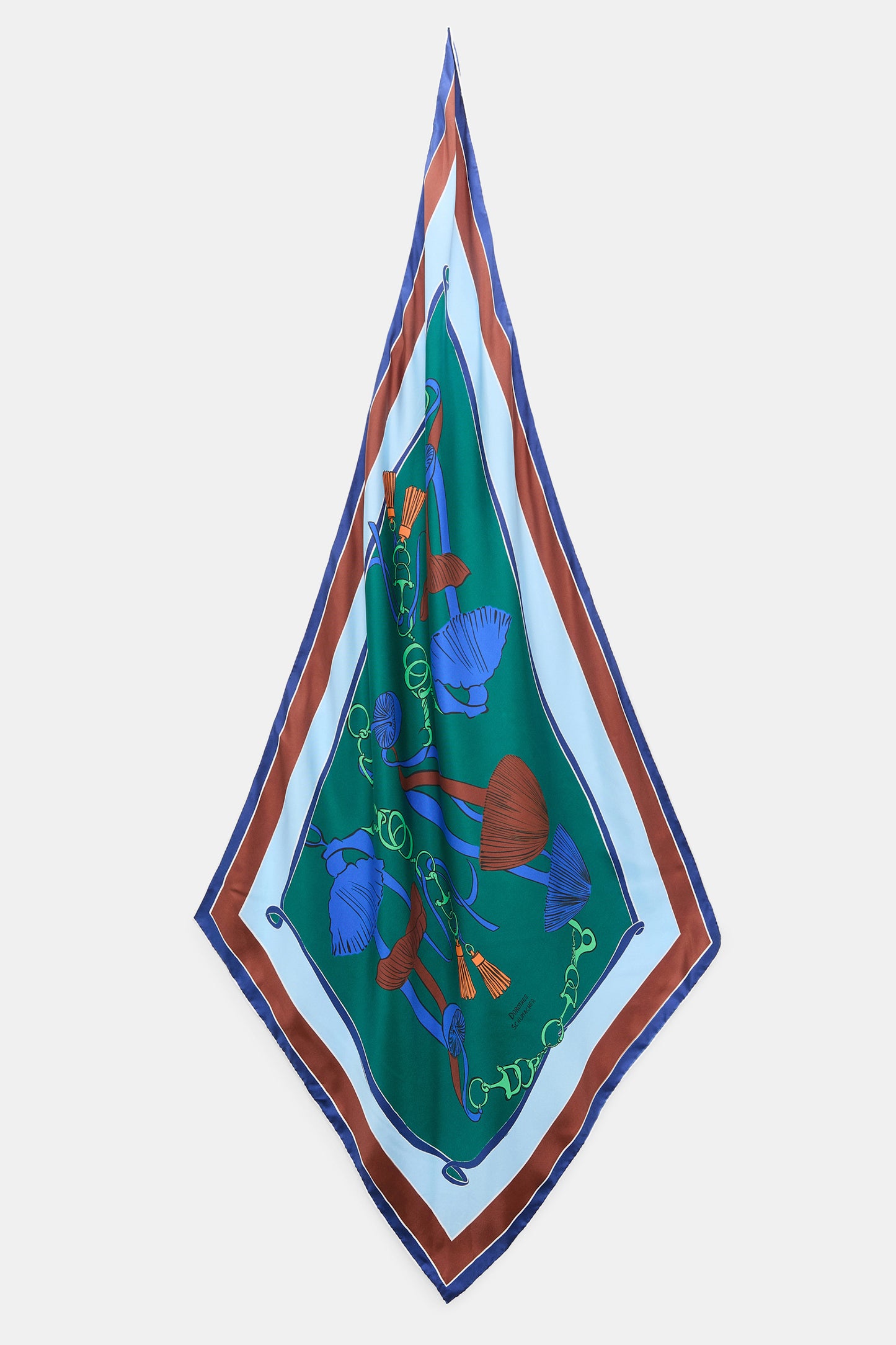 COLORFUL COSMIC FUNGHI SCARF