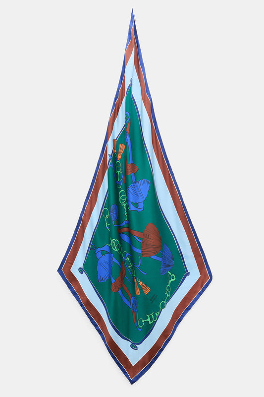 COLORFUL COSMIC FUNGHI SCARF
