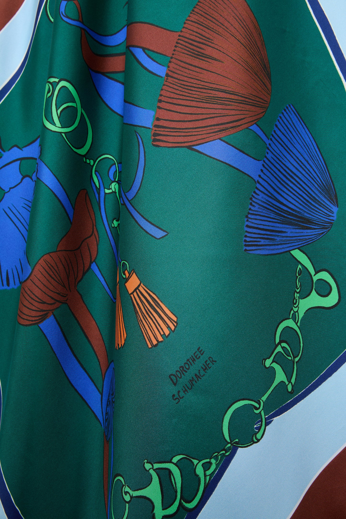 COLORFUL COSMIC FUNGHI SCARF