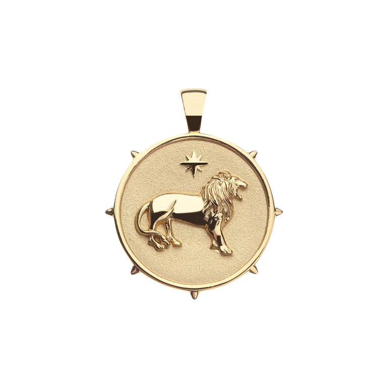 COURAGE JW ORIGINAL PENDANT COIN ON 18" DRAWN LINK CHAIN