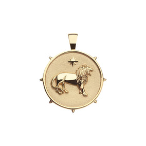 COURAGE JW ORIGINAL PENDANT COIN ON 18" DRAWN LINK CHAIN