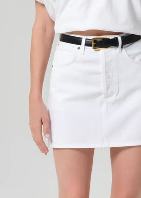 RAMONA SKIRT- SOFT WHITE