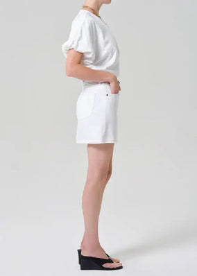 RAMONA SKIRT- SOFT WHITE