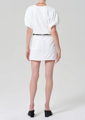 RAMONA SKIRT- SOFT WHITE