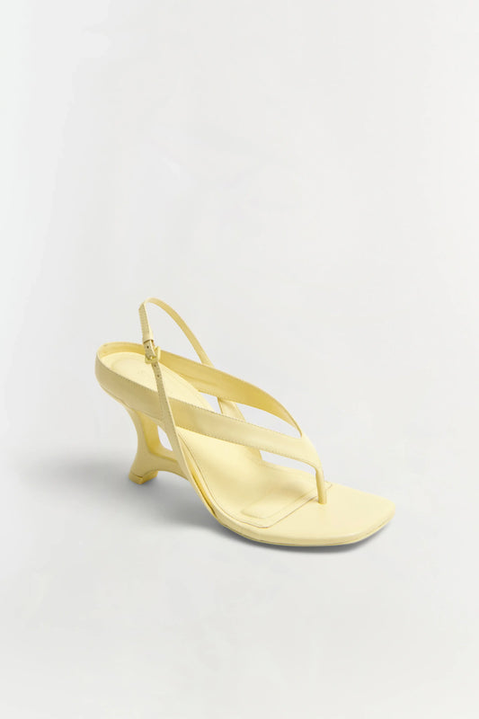 DARYA LEATHER WEDGE THONG SANDAL