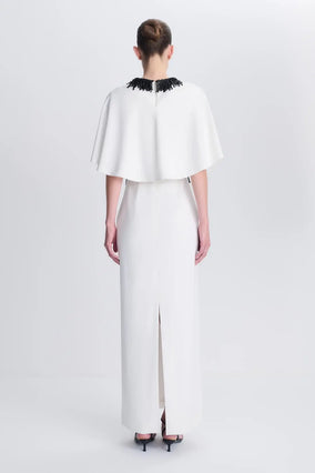 Vantrel S/S Gown - Ivory