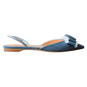 BELINDA DENIM FLAT