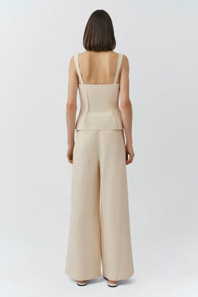 LEROY PLEATED WIDE LEG PANT