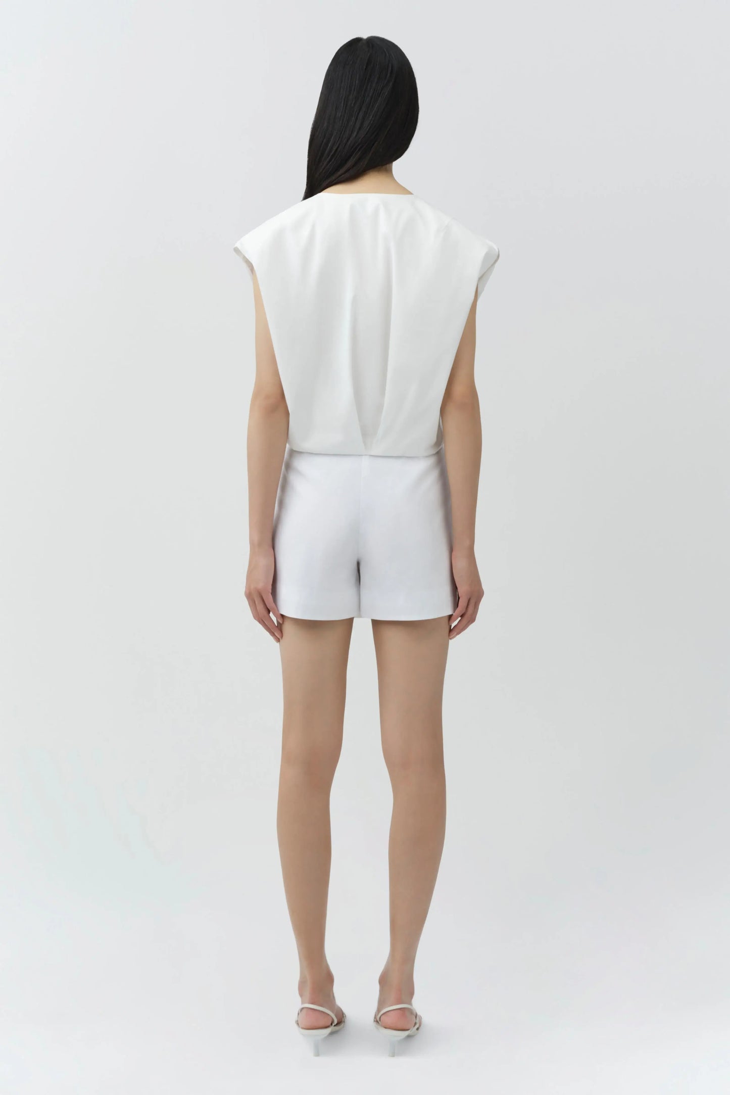 DEVLIN COTTON PLEATED MINI SKORT