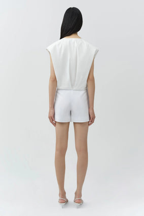 DEVLIN COTTON PLEATED MINI SKORT
