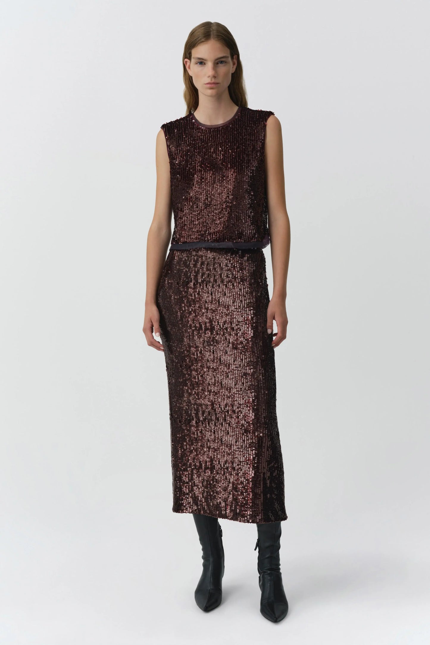 NIKKI MIDI SKIRT