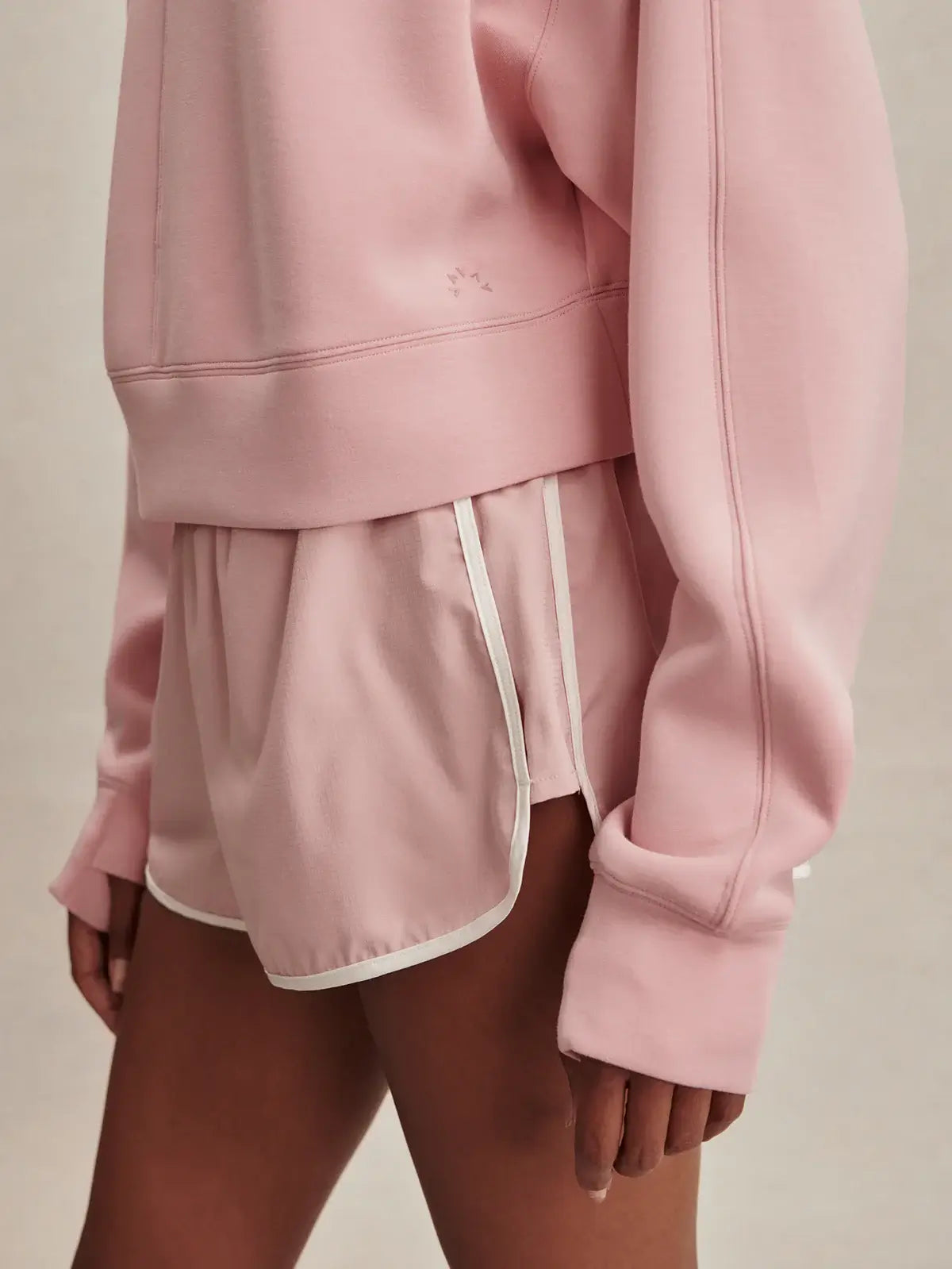 TASMIN CROPPED SWEAT- ZEPHYR MAUVE