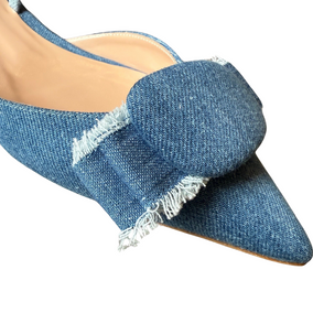 BELINDA DENIM FLAT