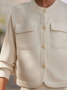 HARTWELL BUTTON THROUGH SWEAT