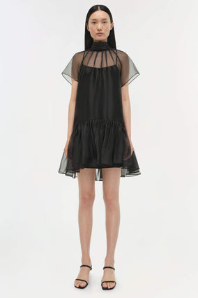 BEAUX TIERED MINI DRESS