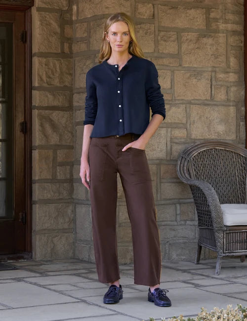 EVERYDAY BARREL PANT IN IRISH COFFEE