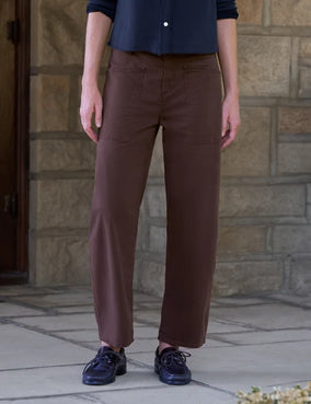 EVERYDAY BARREL PANT IN IRISH COFFEE
