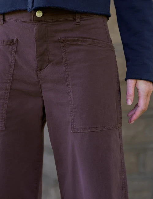 EVERYDAY BARREL PANT IN IRISH COFFEE