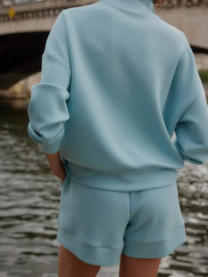 HAWLEY HALF ZIP SWEAT