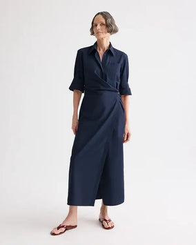 NEW EARL DRESS IN MIDNIGHT