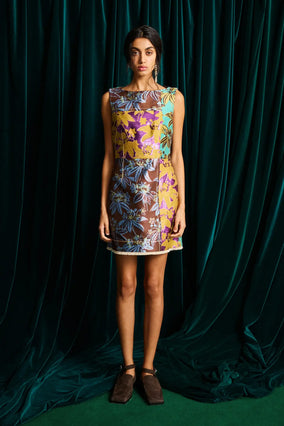 BODIE JACQUARD MINI DRESS