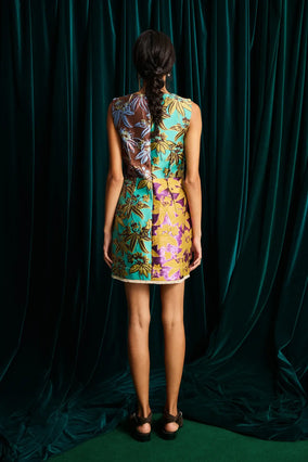 BODIE JACQUARD MINI DRESS