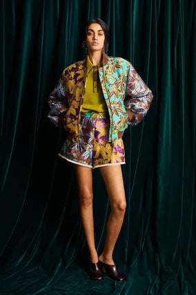 BODIE JACQUARD BOMBER JACKET