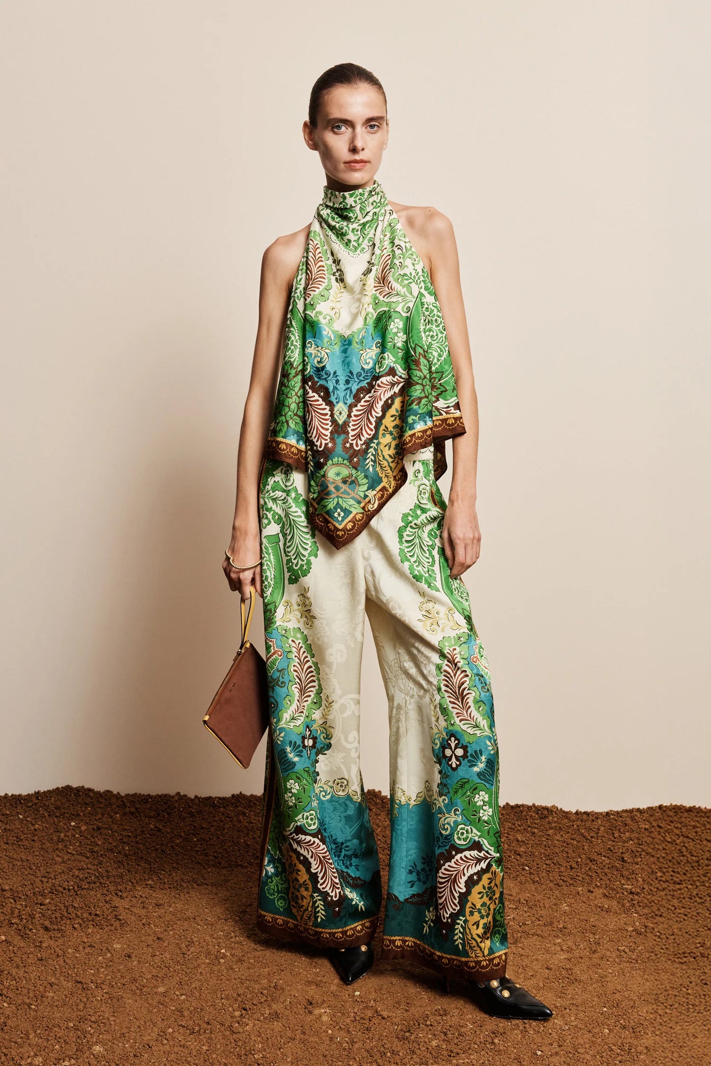 FLORENCE SCARF TOP
