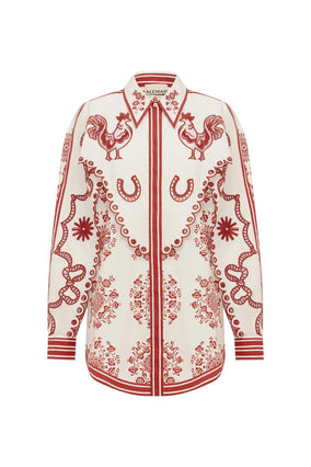 GIDDY EMBROIDERED SHIRT