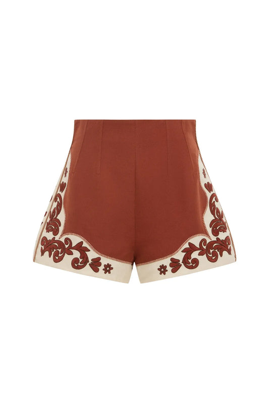 DUKE EMBROIDERED SHORT