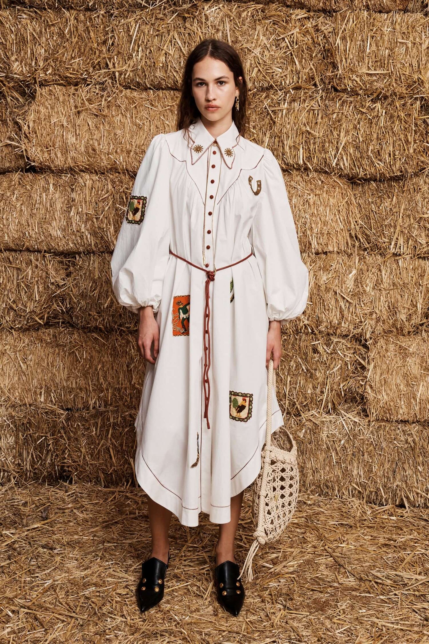 WESTWOOD EMBELLISHED	MIDI DRESS