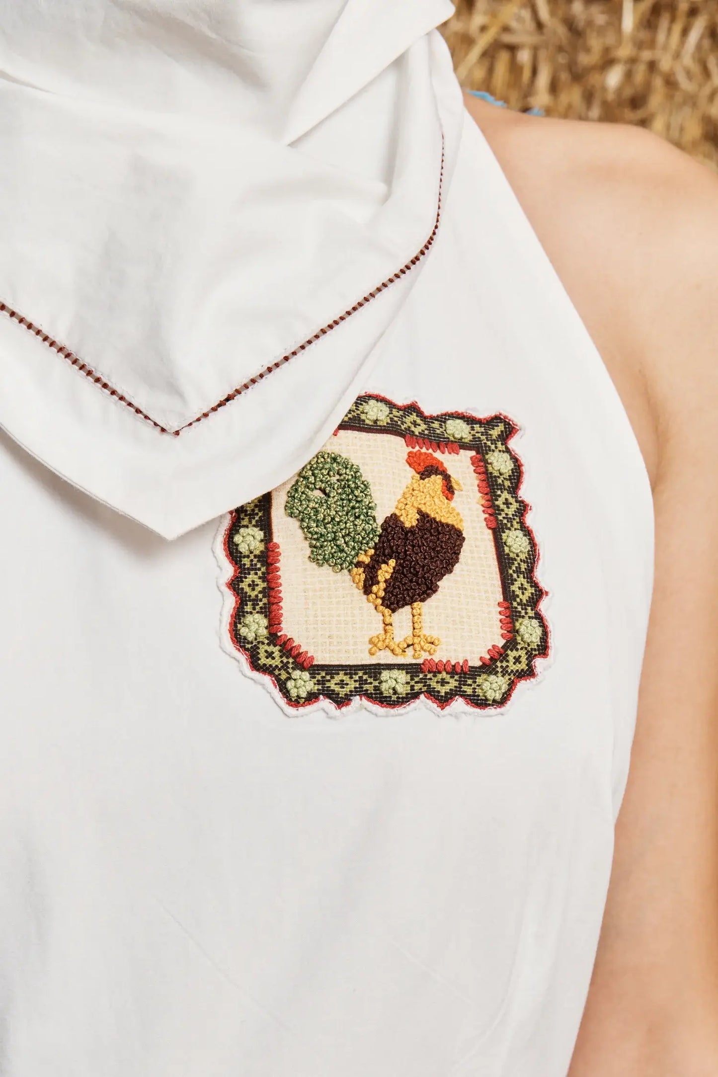 WESTWOOD EMBELLISHED SHIRTDRESS