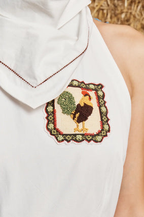 WESTWOOD EMBELLISHED SHIRTDRESS