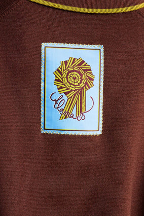ROSETTE KNIT POLO