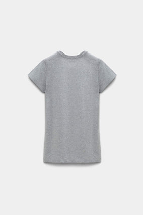 ALL TIME FAVORITES O-NECK - GREY MELANGE