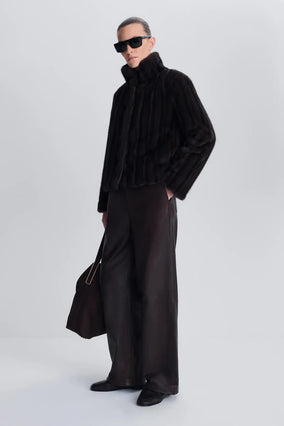 Sudie Short Jacket - Dark Chocolate