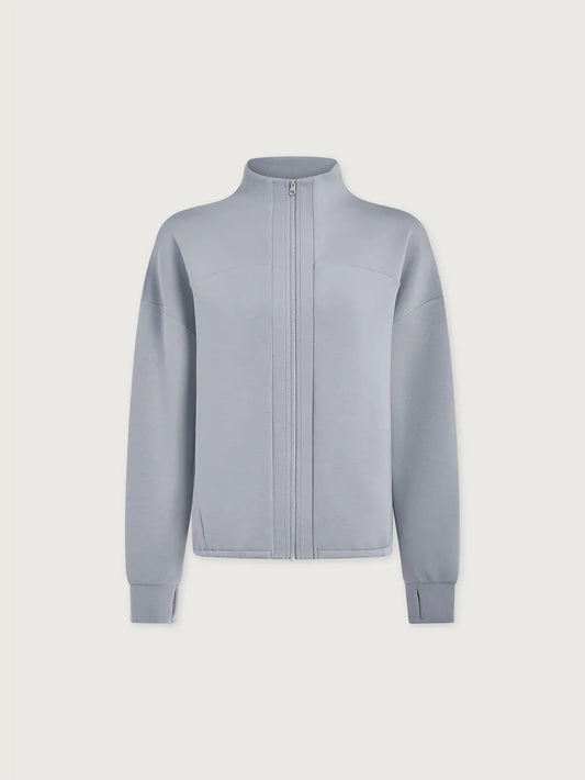 TAYAH ZIP THROUGH SWEAT