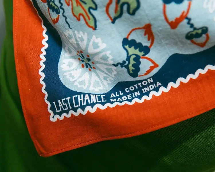 Cotton Acorn Bandana - Cloudy