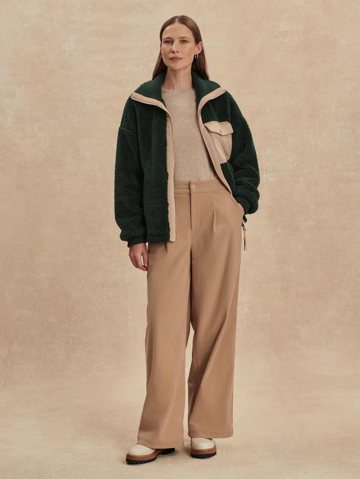 LOWELL SHERPA JACKET