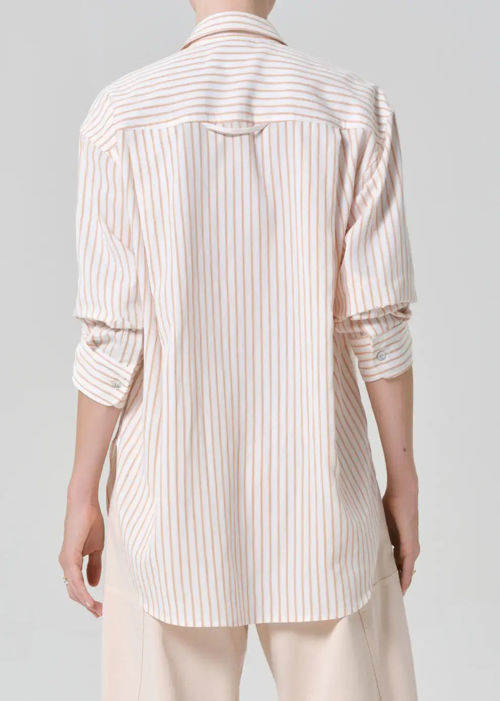 KAYLA SHIRT- SHERBET STRIPE