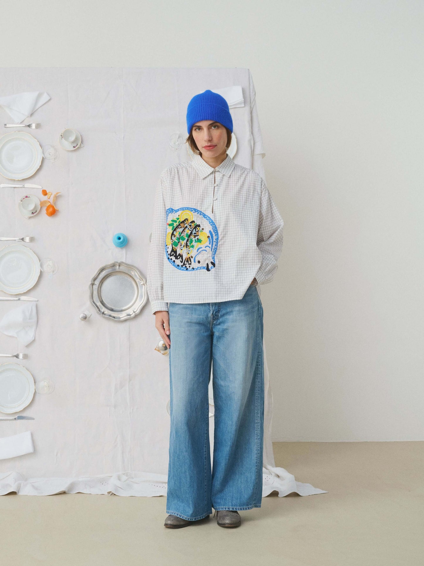 HAND EMBROIDERED SHIRT
