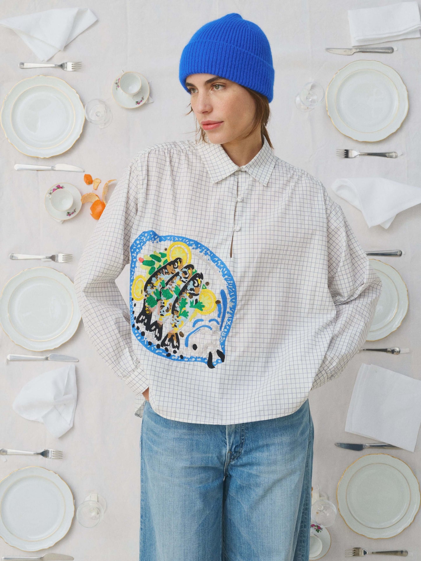 HAND EMBROIDERED SHIRT